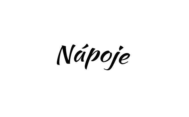 Nápoje